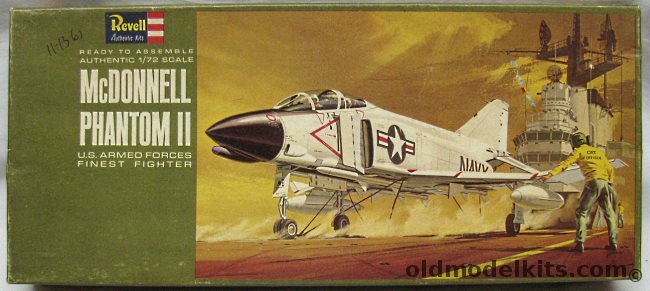 Revell 1/72 McDonnell F-4B Phantom II Navy, H110-100 plastic model kit